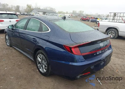 2022 Hyundai Sonata Sel z USA, uszkodzony, nr VIN 5NPEL4JA8NH143722